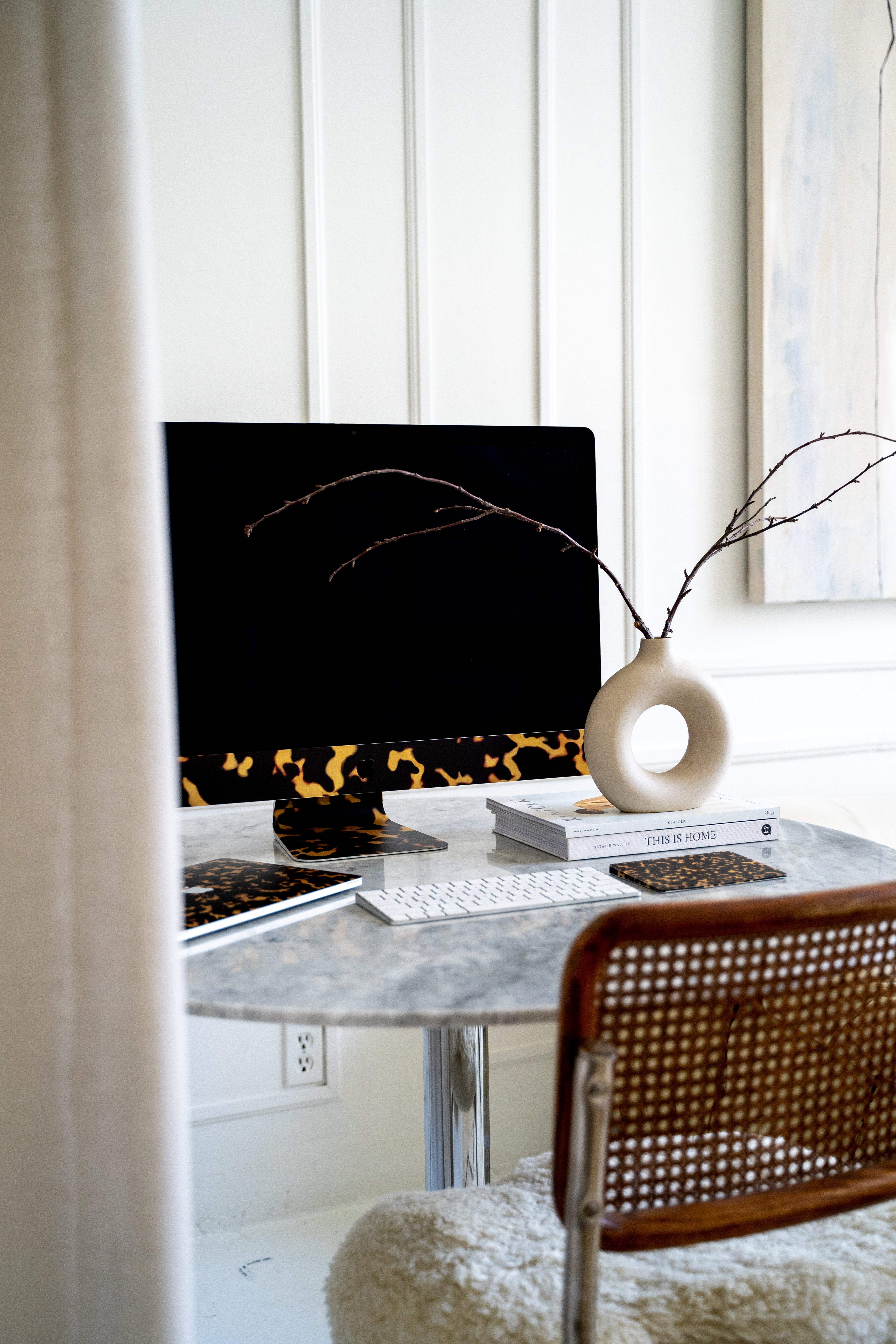 Tortoise Shell iMac Skin