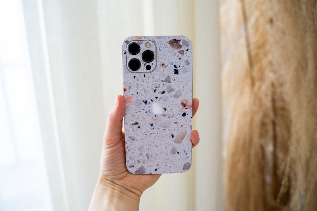 Terrazzo iPhone Skin + Case