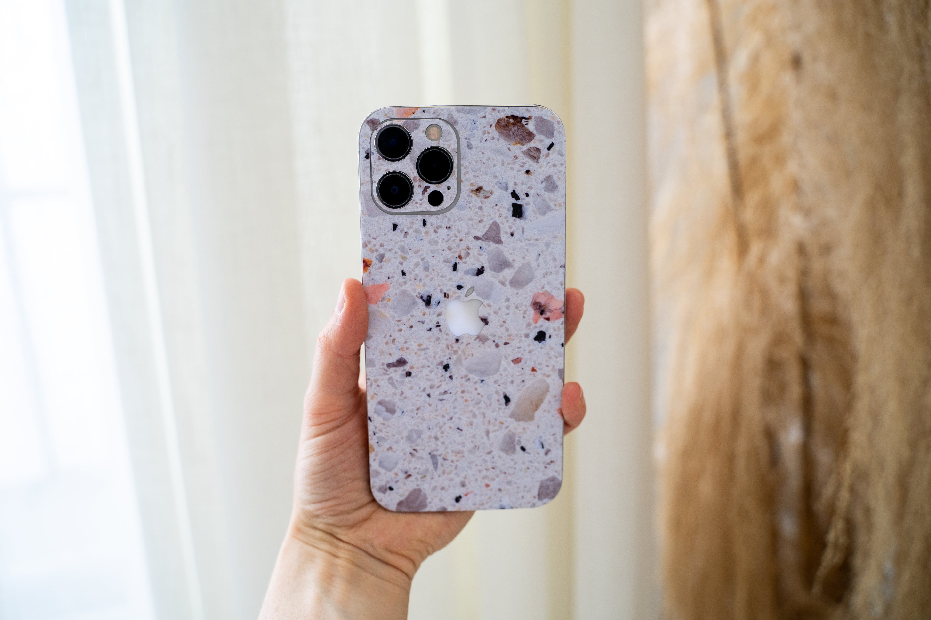 Terrazzo iPhone Skin + Case