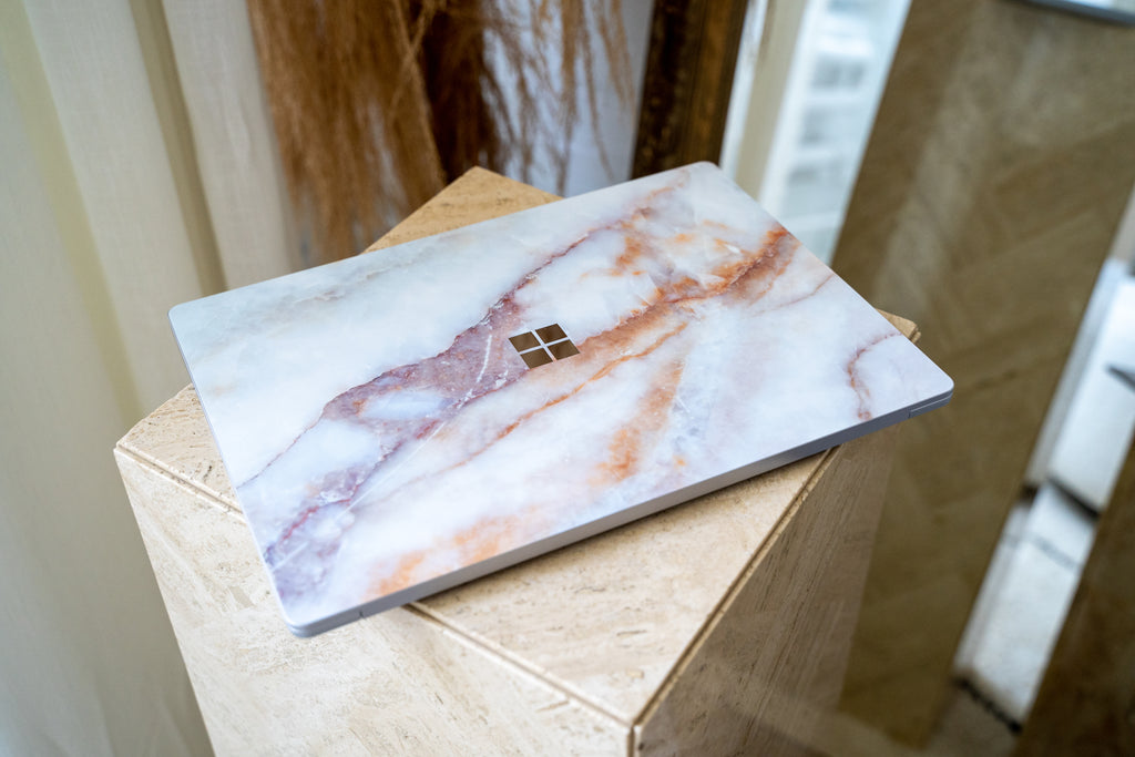 Vanilla Marble Microsoft Surface Skin