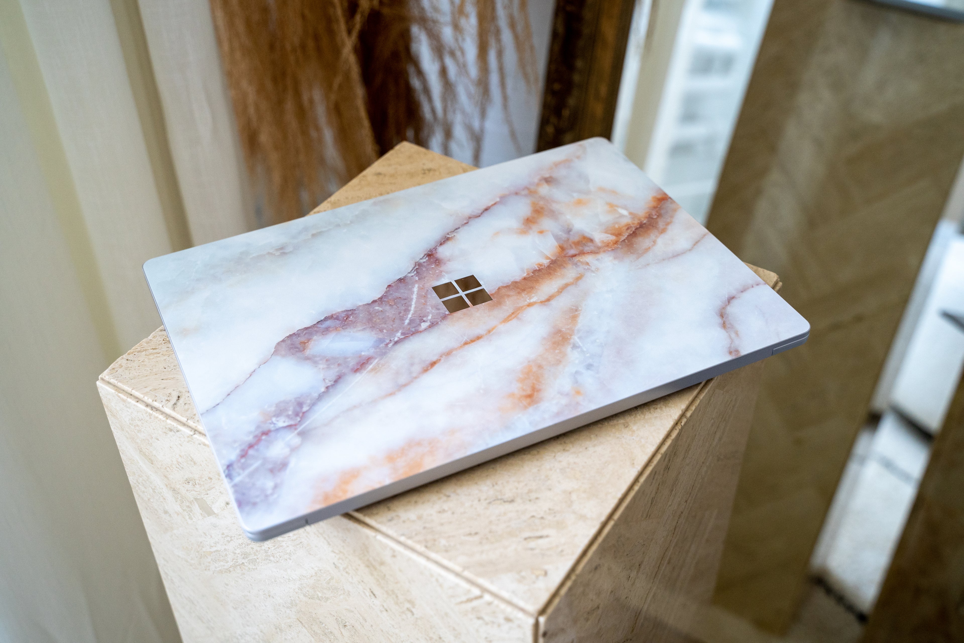 Vanilla Marble Microsoft Surface Skin