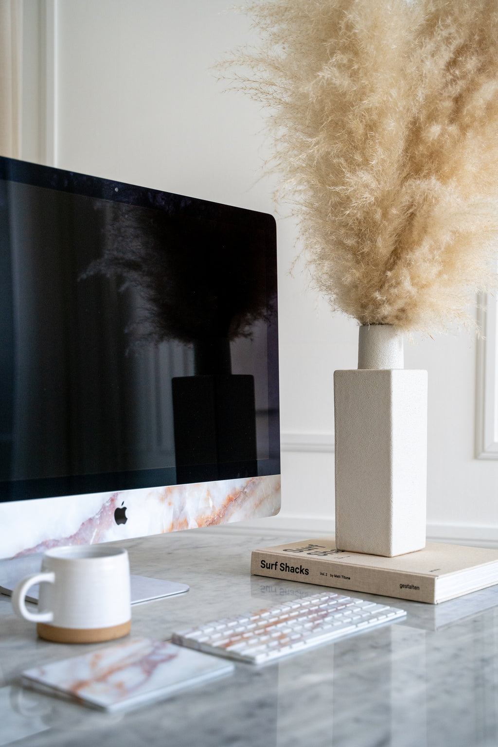 Vanilla Marble iMac Skin