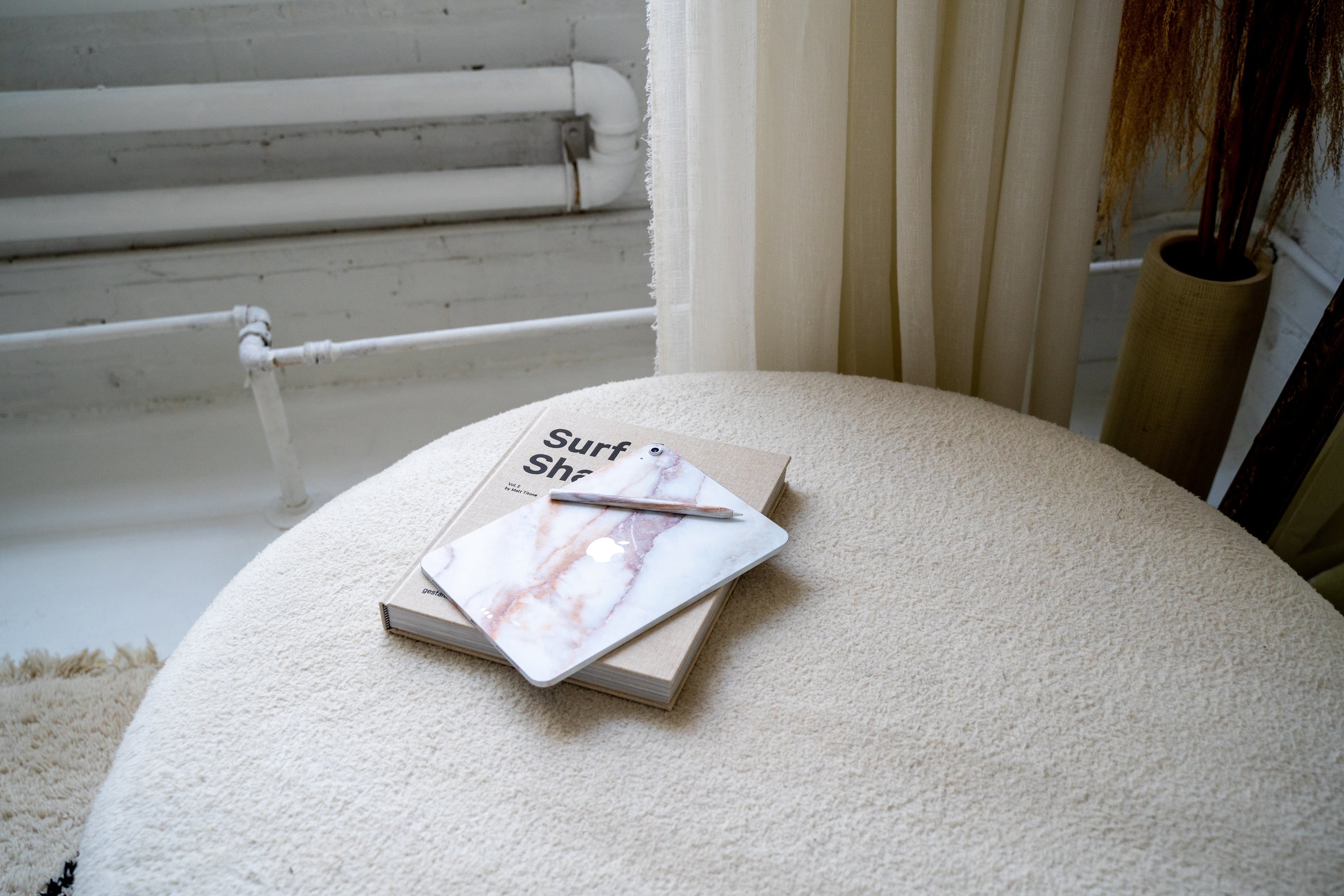 Vanilla Marble iPad Skin + Case