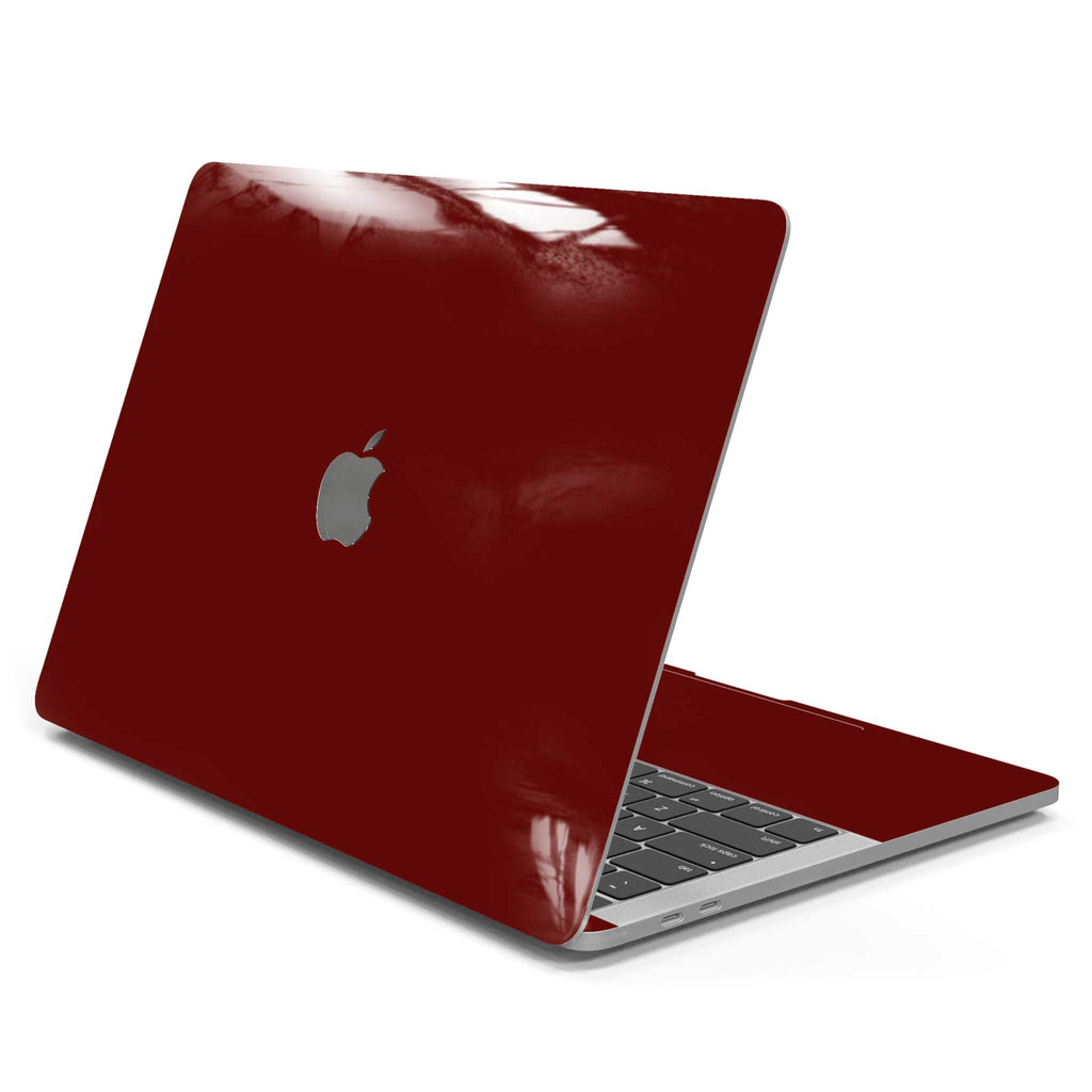 dark red macbook case
