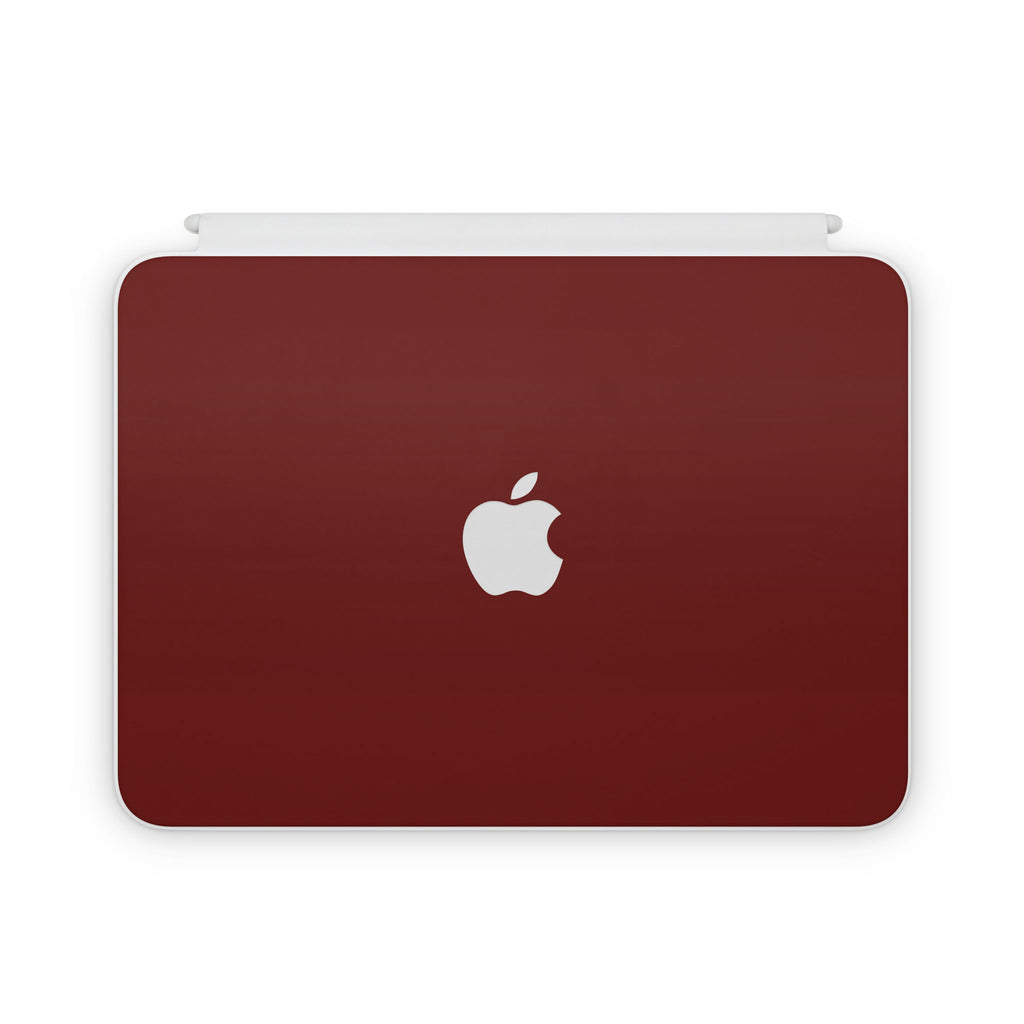 Deep Red Magic Keyboard Folio Skin