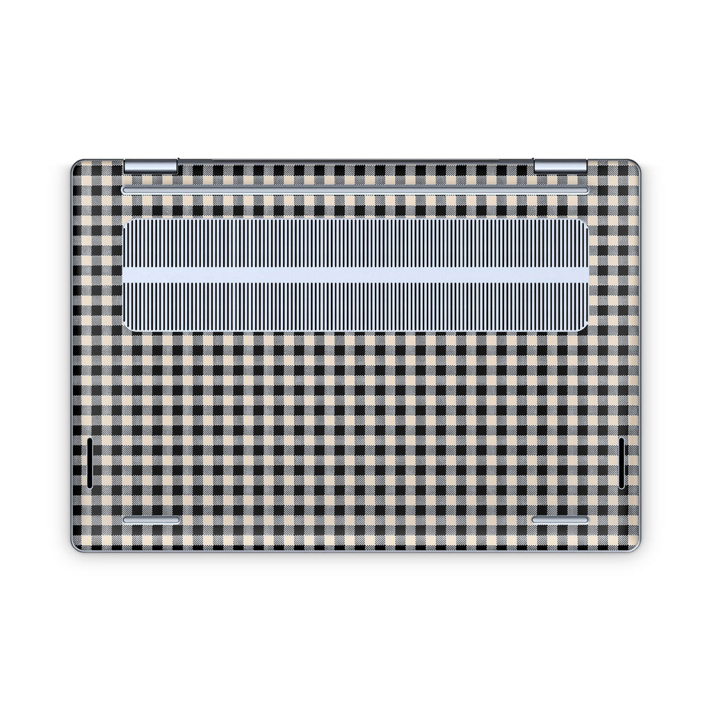 Black Gingham Dell Skin