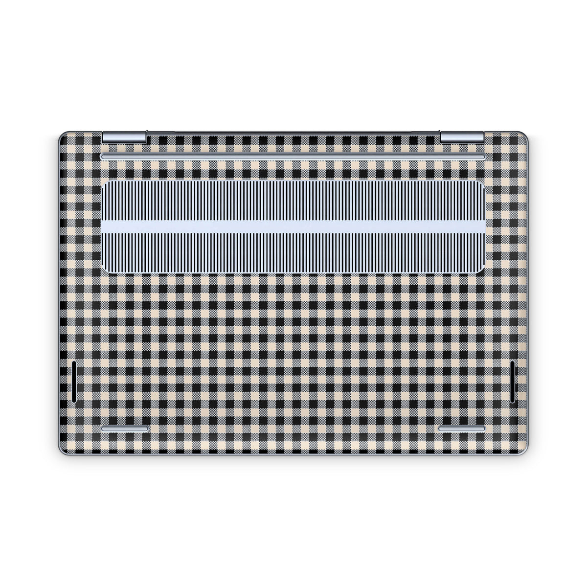 Black Gingham Dell Skin