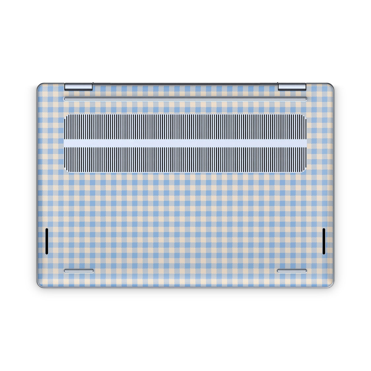 Blue Gingham Dell Skin