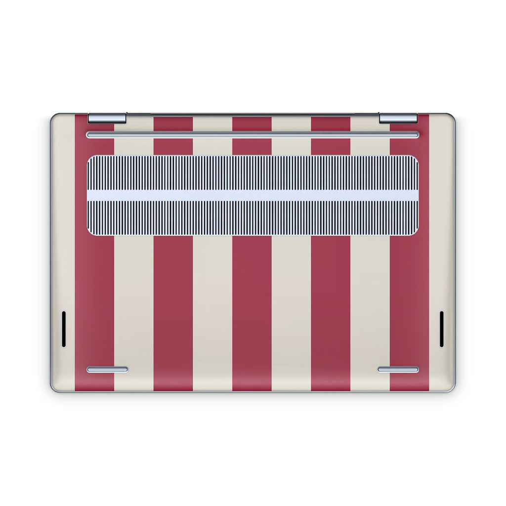 Cranberry Stripe Dell Skin