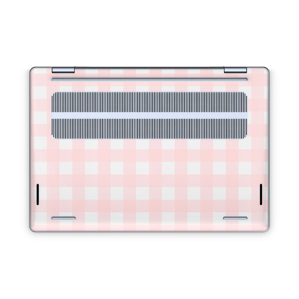 Pink Gingham Dell Skin