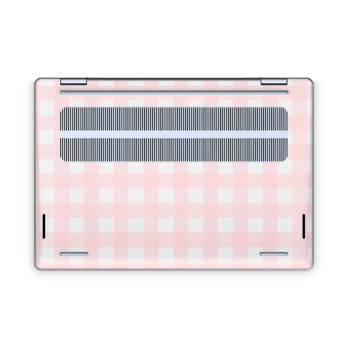 Pink Gingham Dell Skin