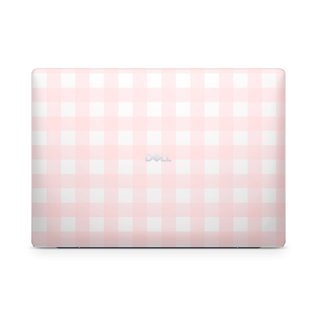 Pink Gingham Dell Skin