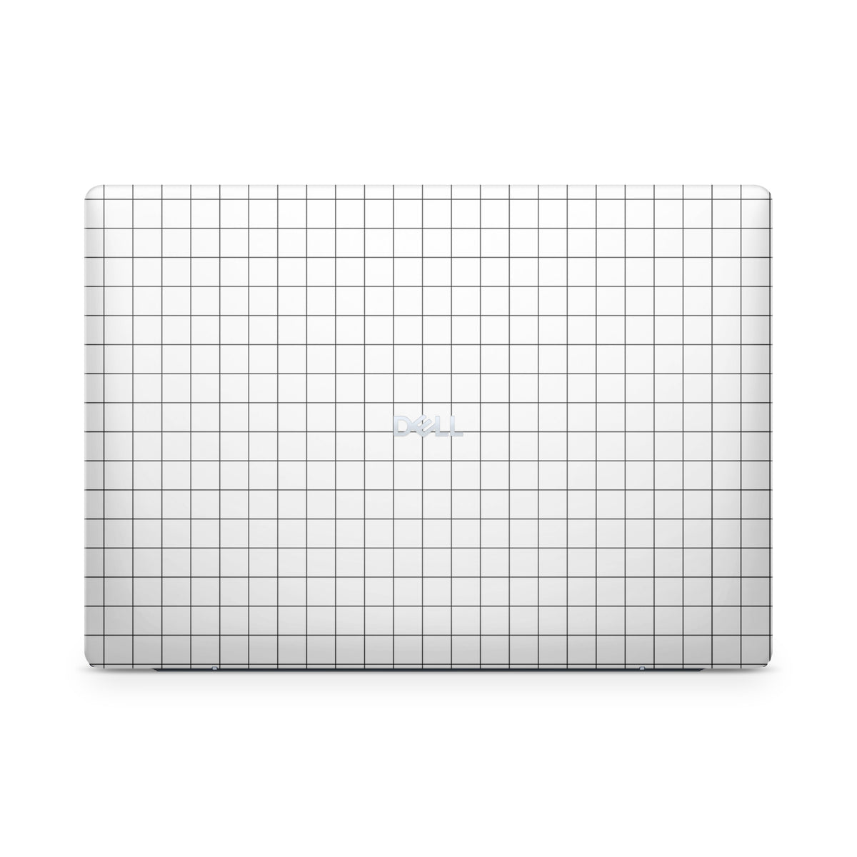 White Grid Line Dell Skin
