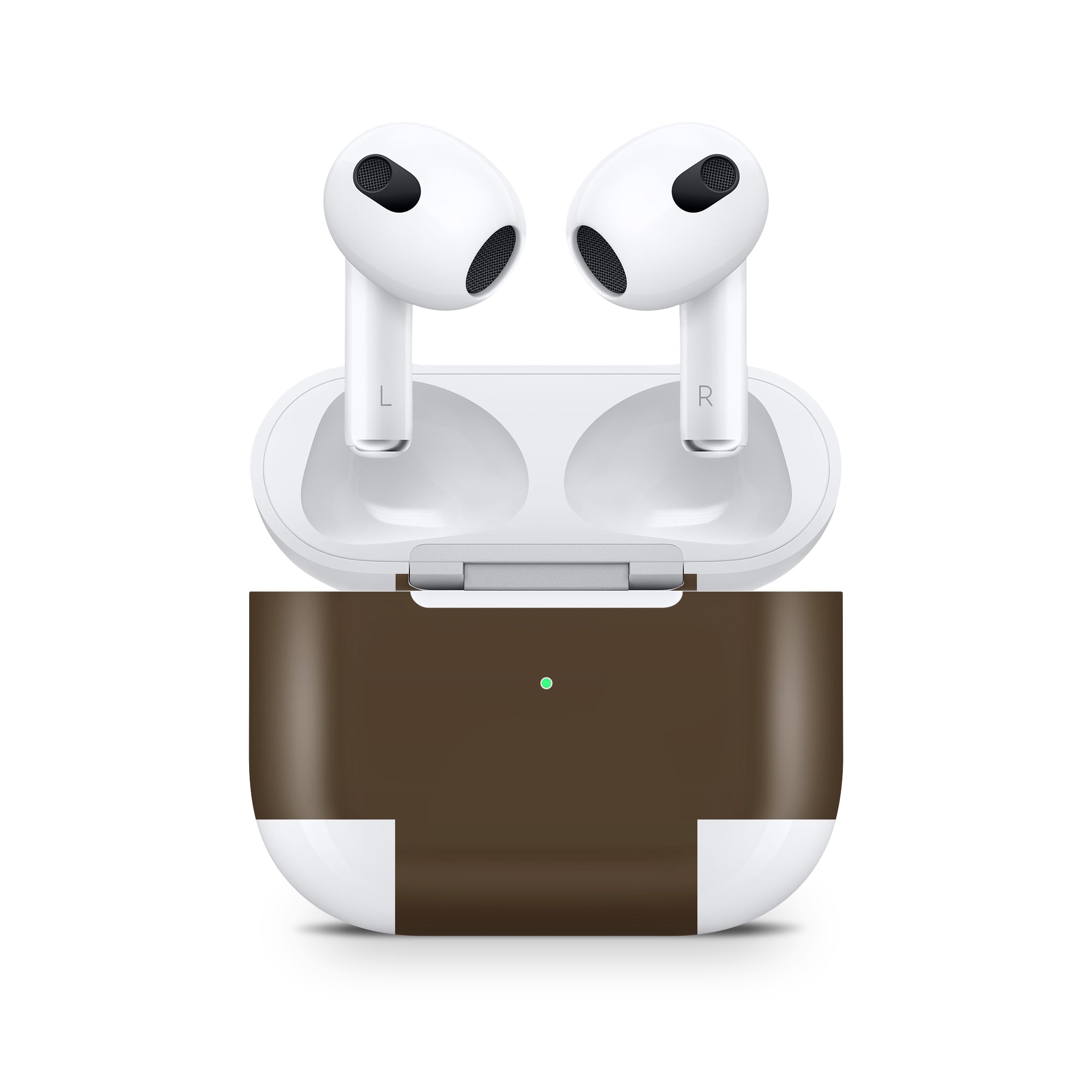 Chocolate Brown AirPods Skin