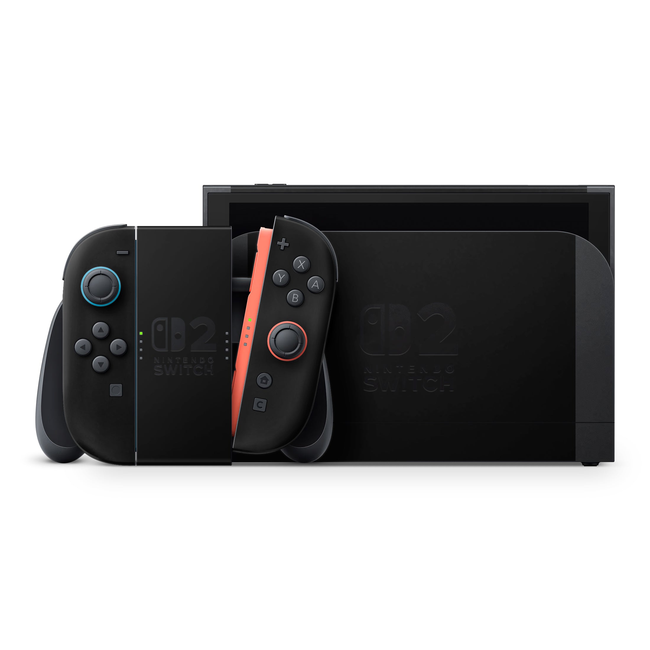 Black Nintendo Switch 2 Skin