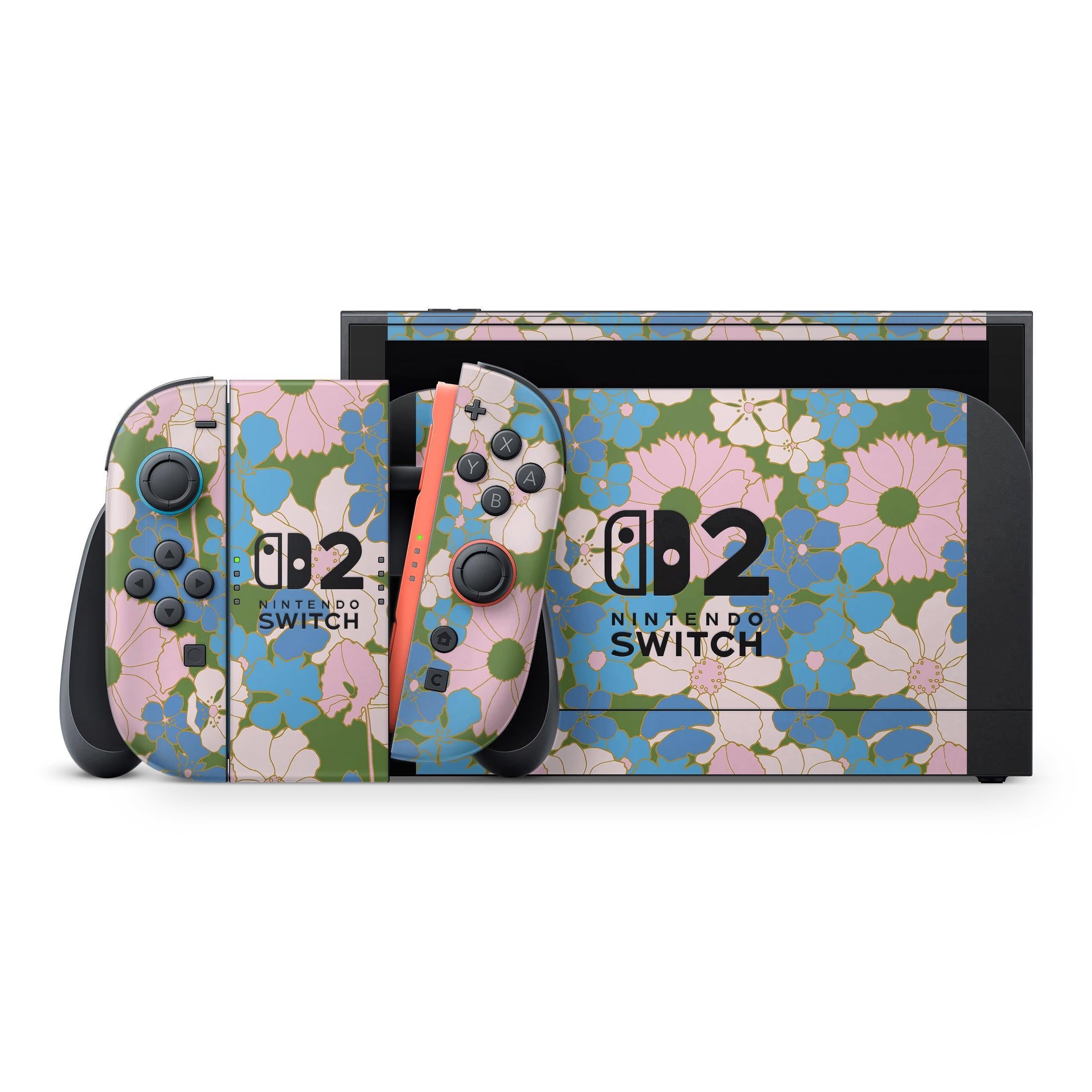 Bluebell Nintendo Switch 2 Skin