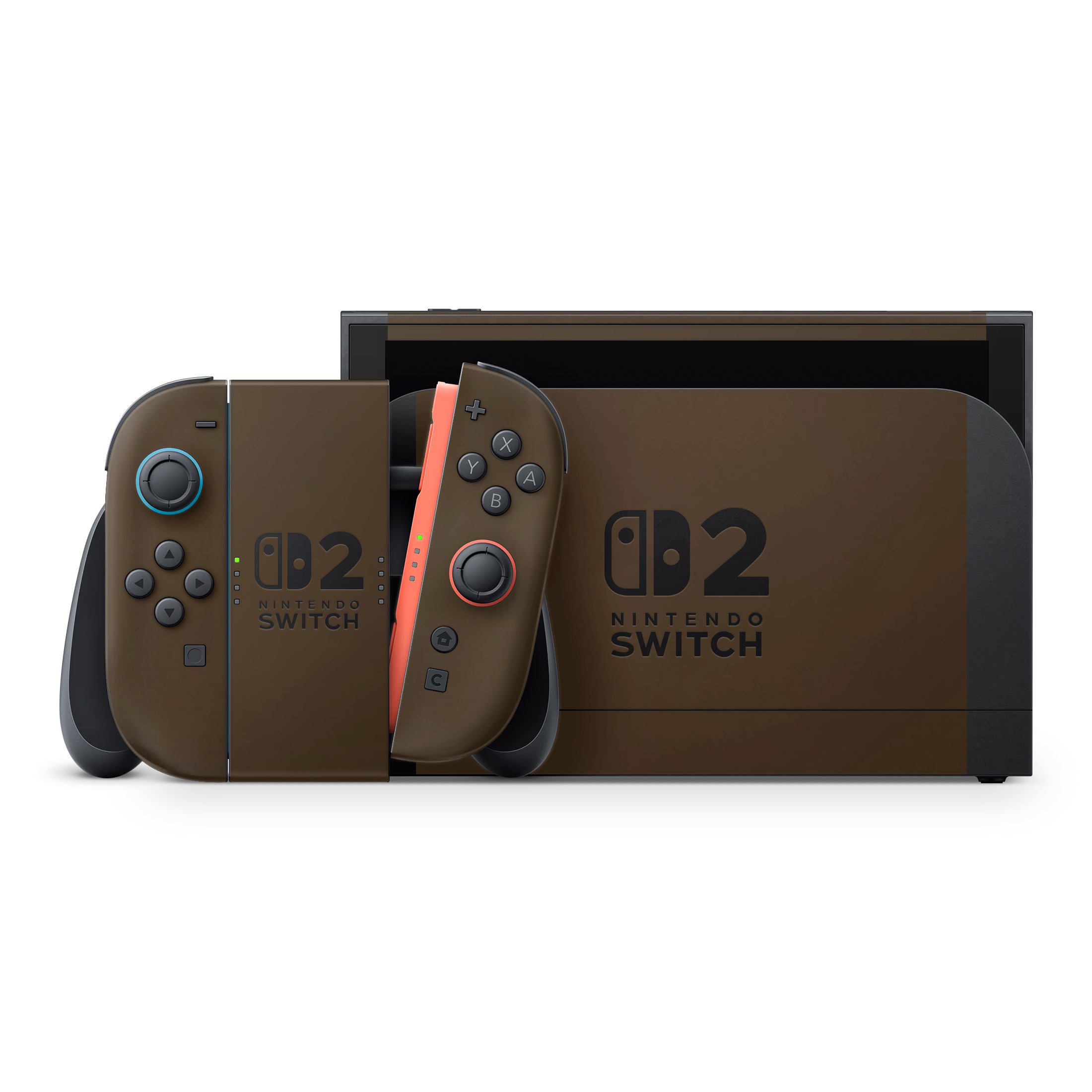 Chocolate Brown Nintendo Switch 2 Skin