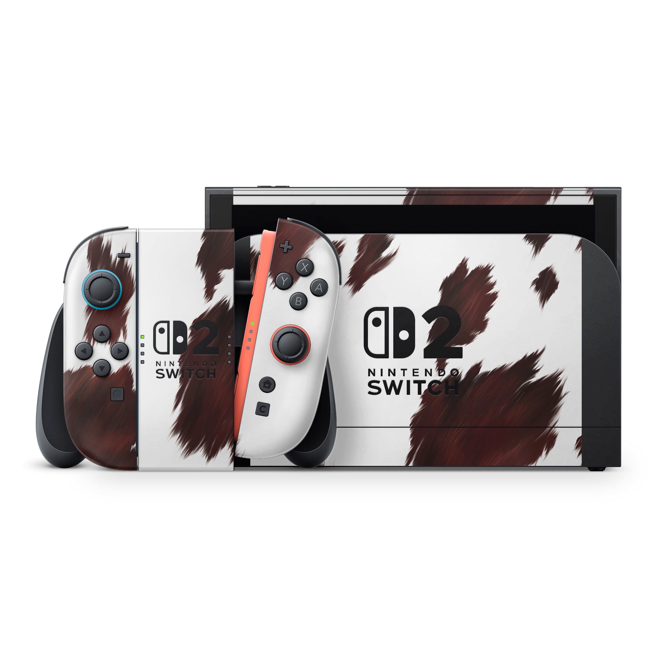 Cowhide Nintendo Switch 2 Skin