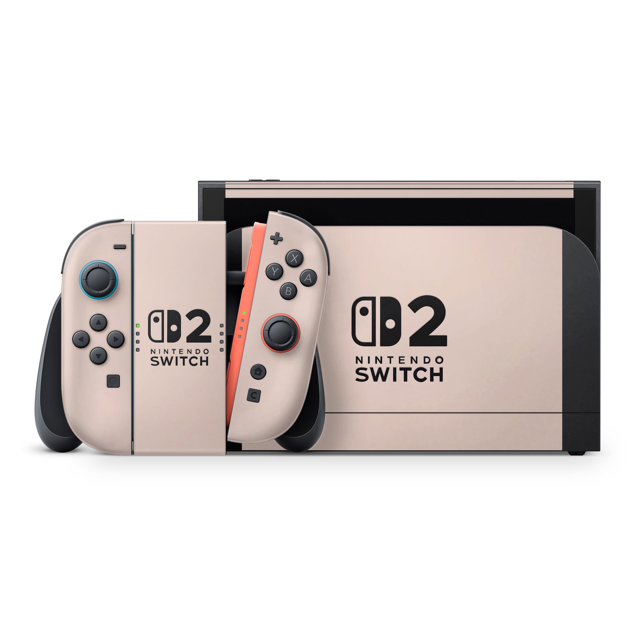 Soft Pink Nintendo Switch 2 Skin