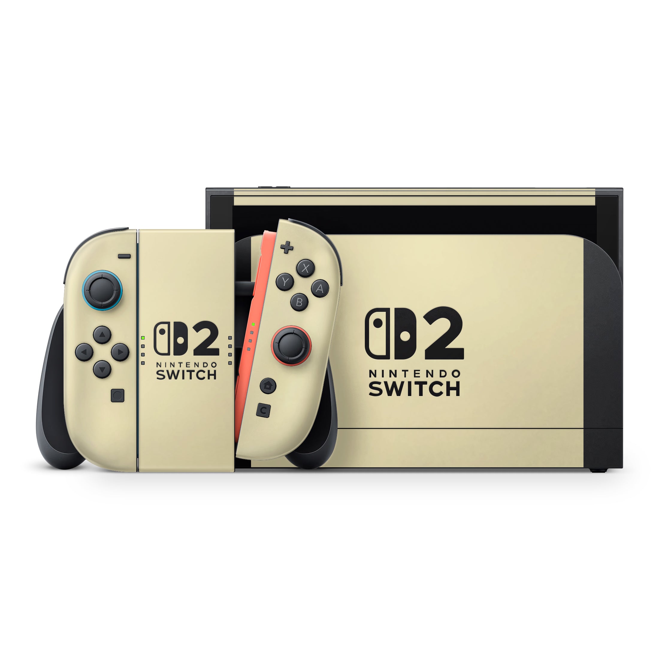 Soft Yellow Nintendo Switch 2 Skin