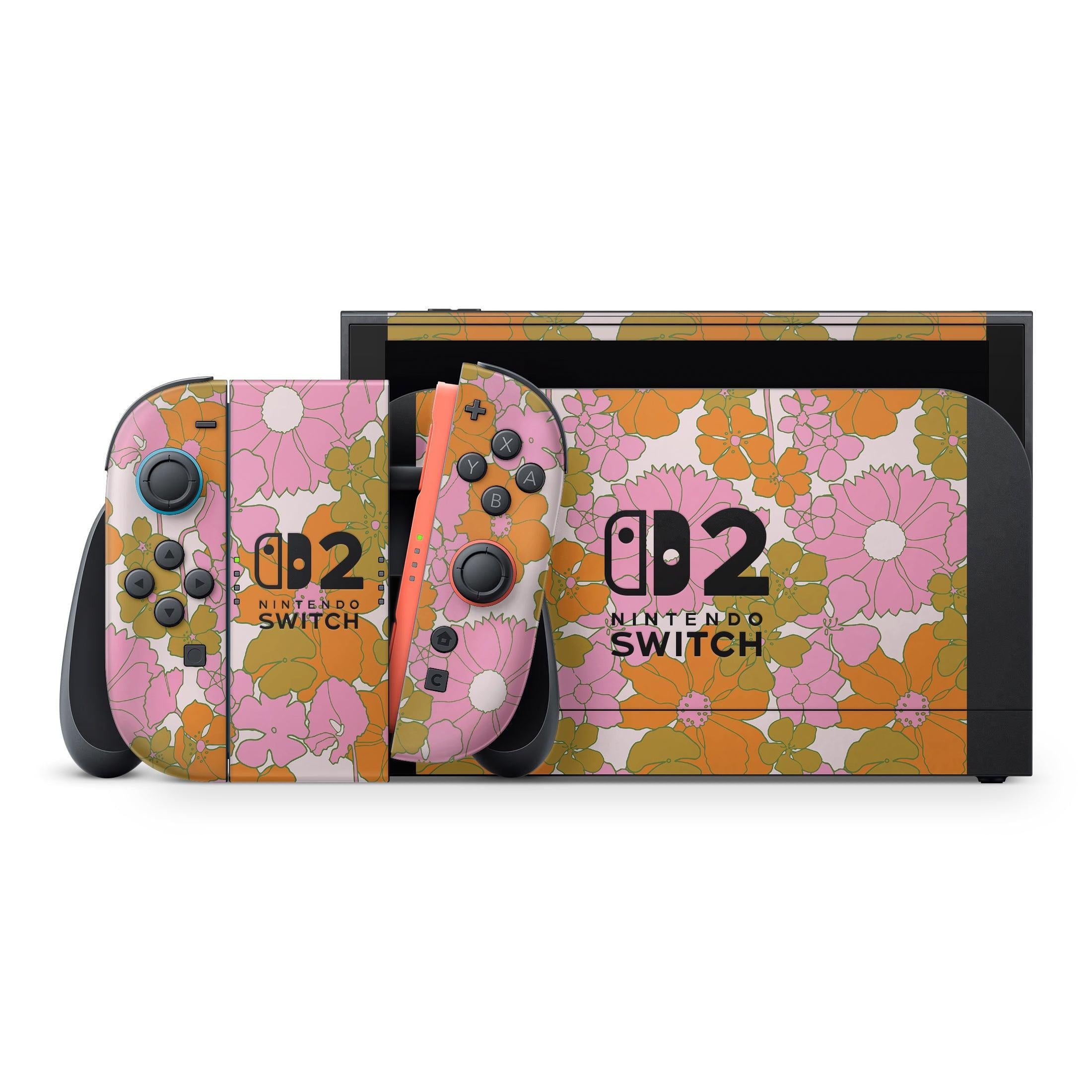 Wildflower Nintendo Switch 2 Skin