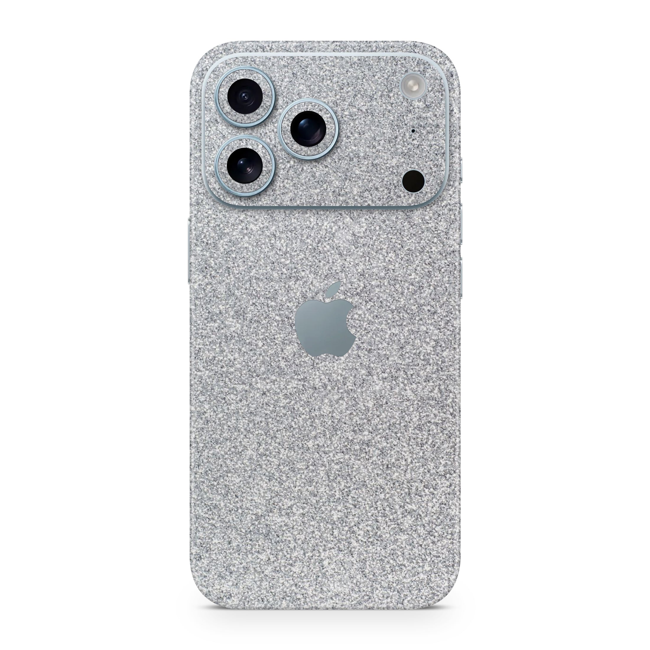Blanc Glitter iPhone Skin + Case