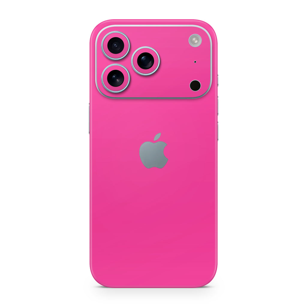 Hot Pink iPhone Skin + Case