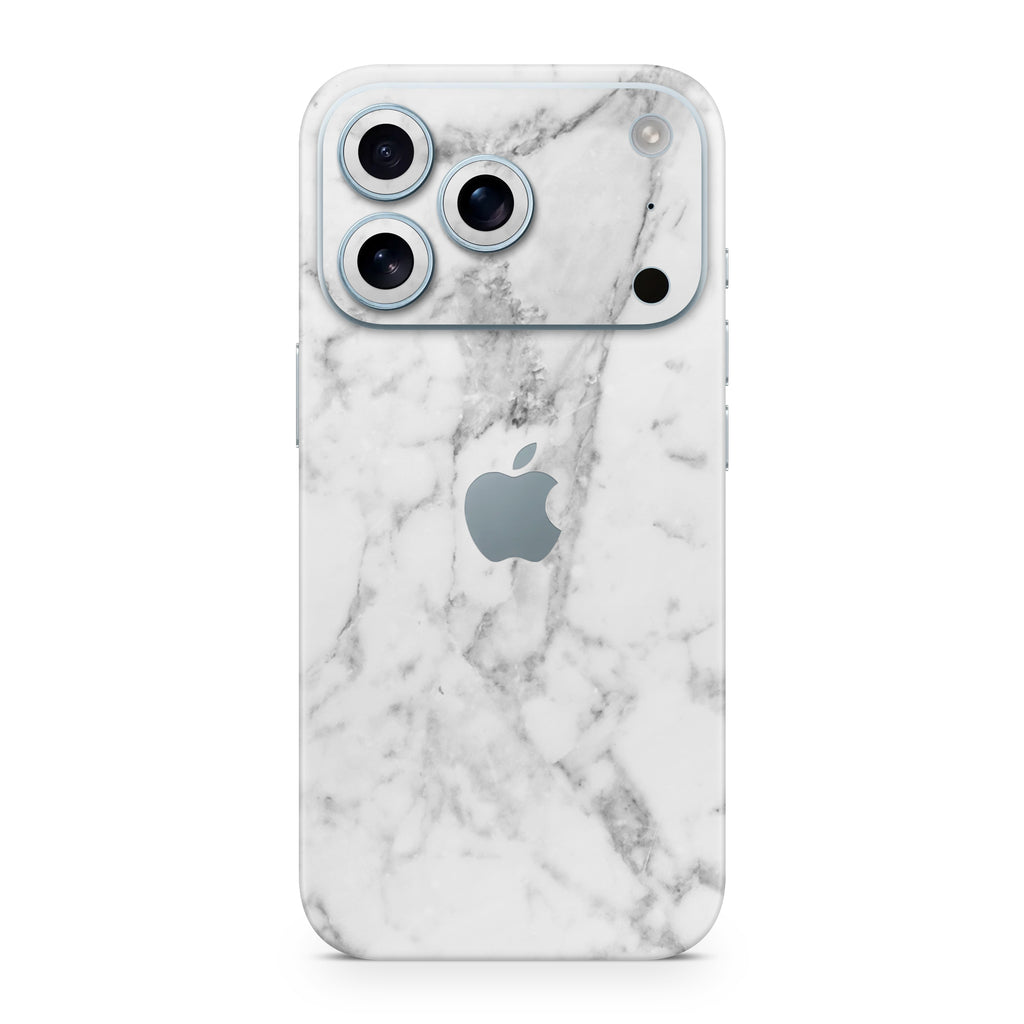 White Marble iPhone Skin + Case
