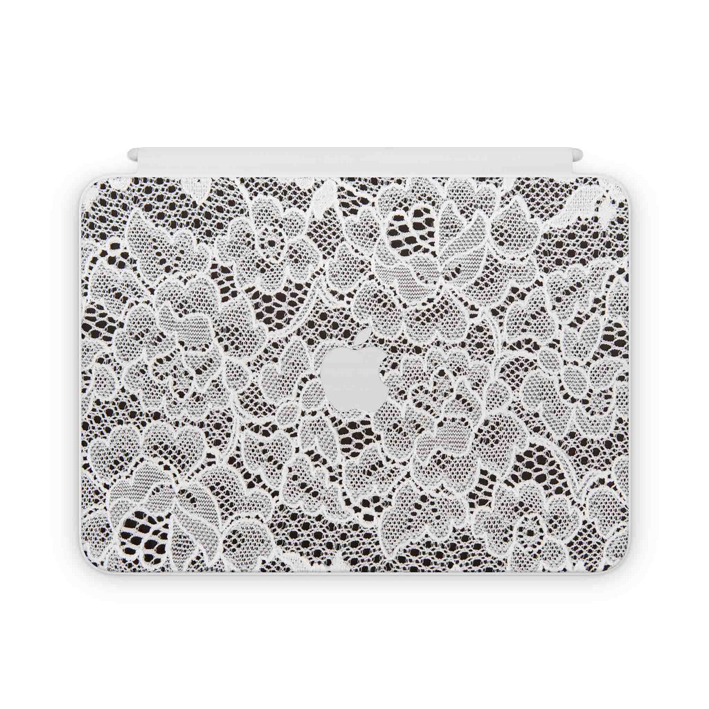 French Lace Magic Keyboard Folio Skin