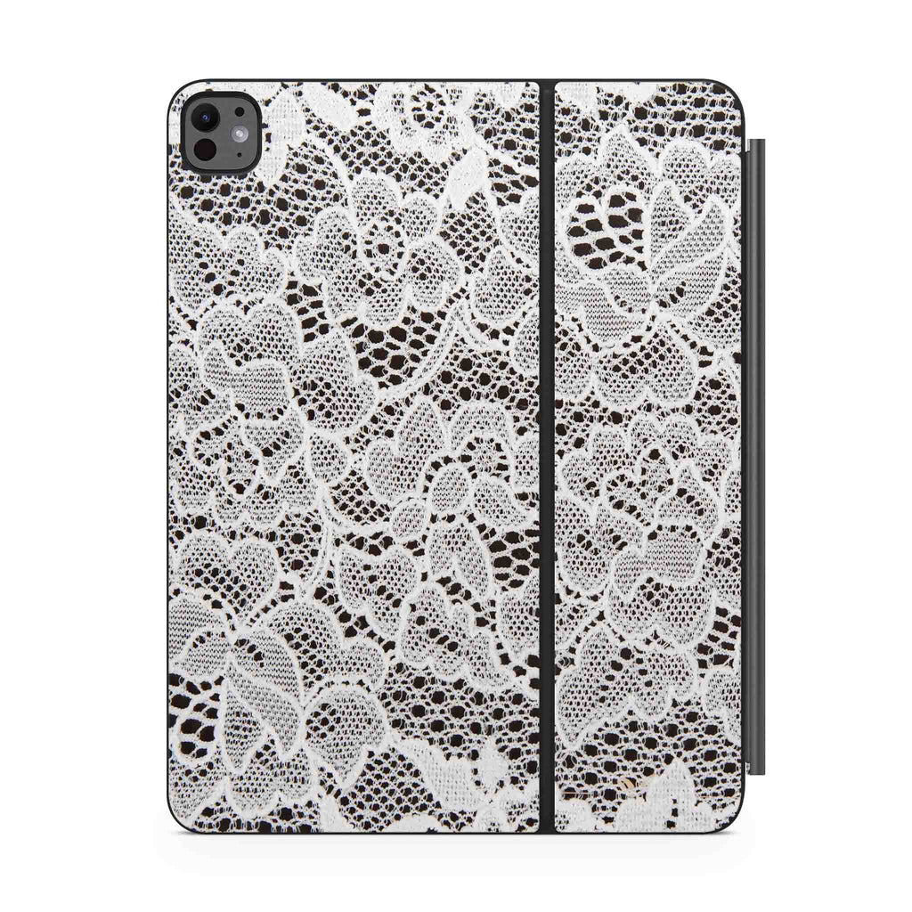 French Lace Magic Keyboard Skin for iPad