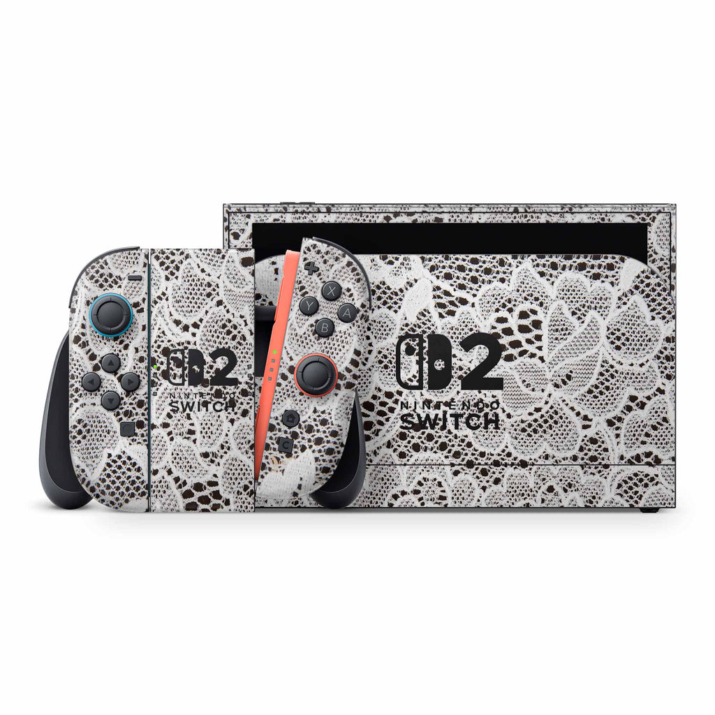 French Lace Nintendo Switch 2 Skin