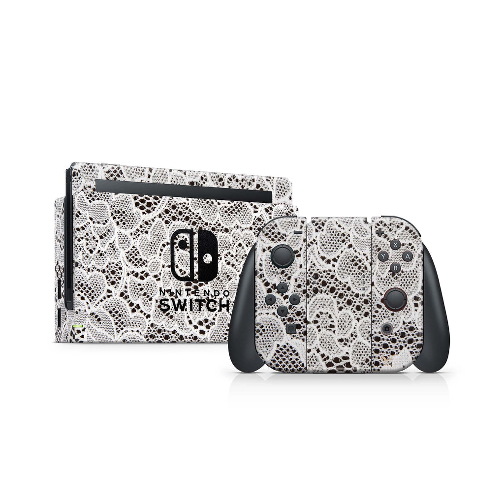 French Lace Nintendo Switch Skin