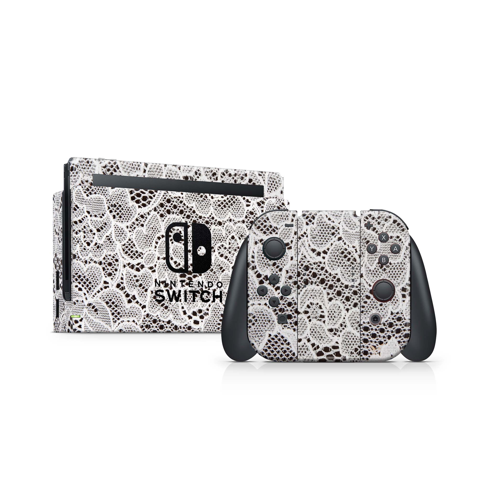 French Lace Nintendo Switch Skin