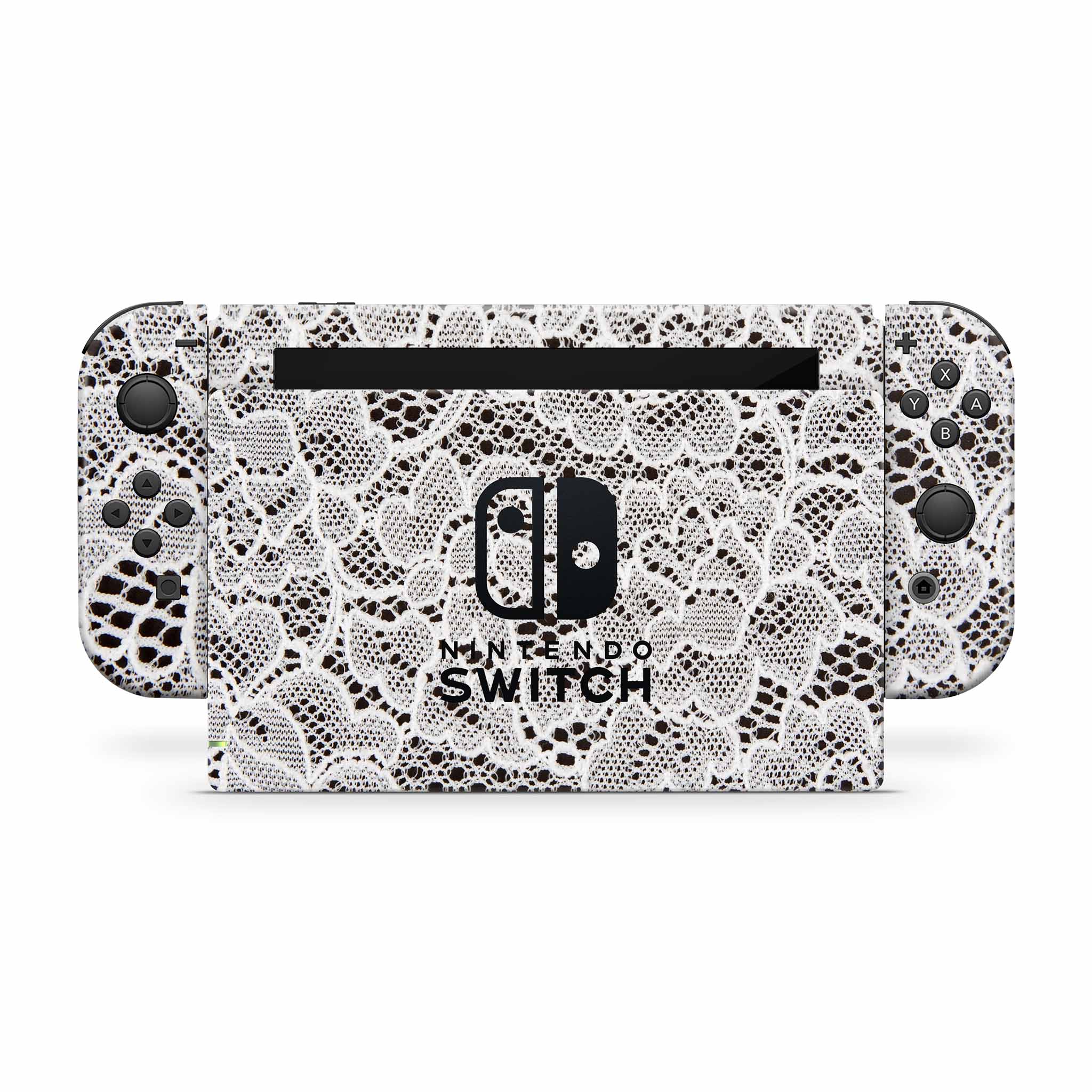 French Lace Nintendo Switch Skin