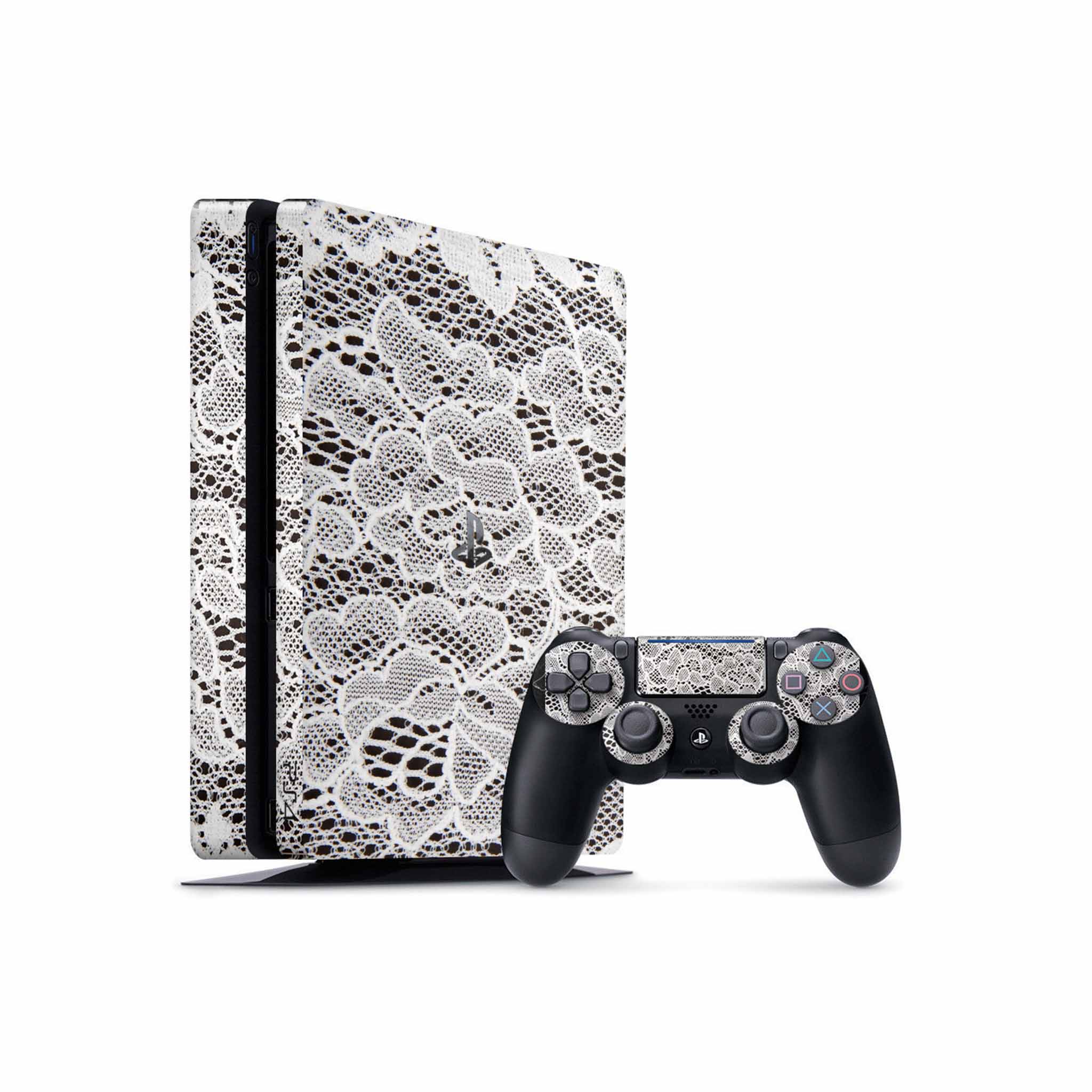 French Lace PS4 Slim Skin
