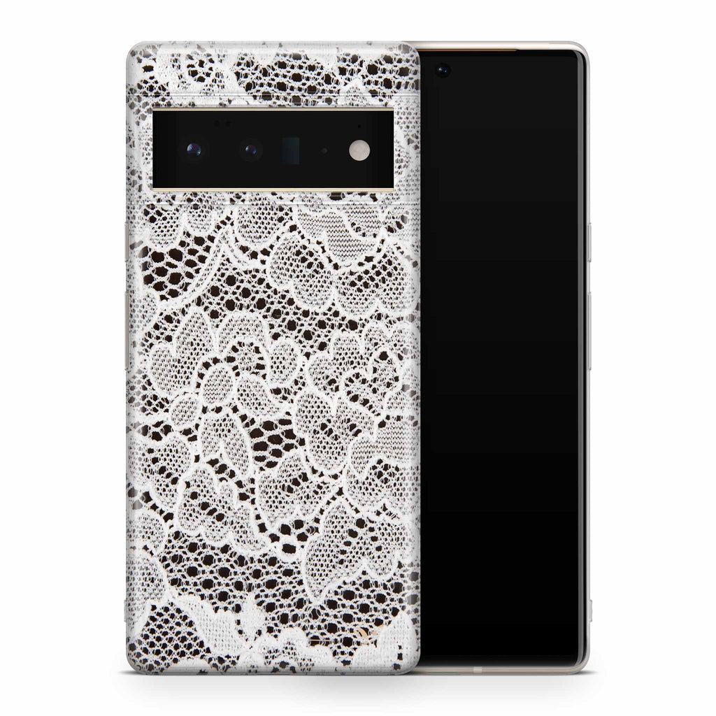 French Lace Google Pixel Skin + Case