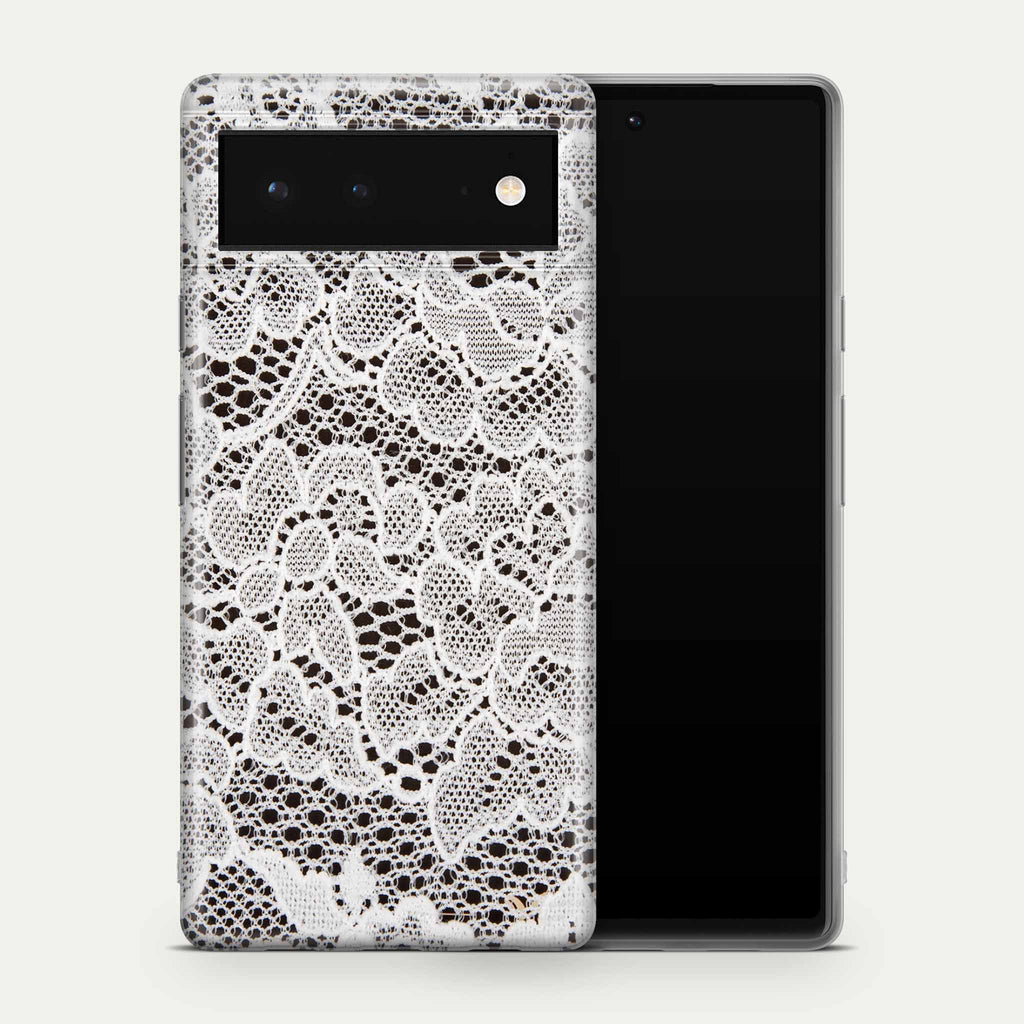 French Lace Google Pixel Skin + Case