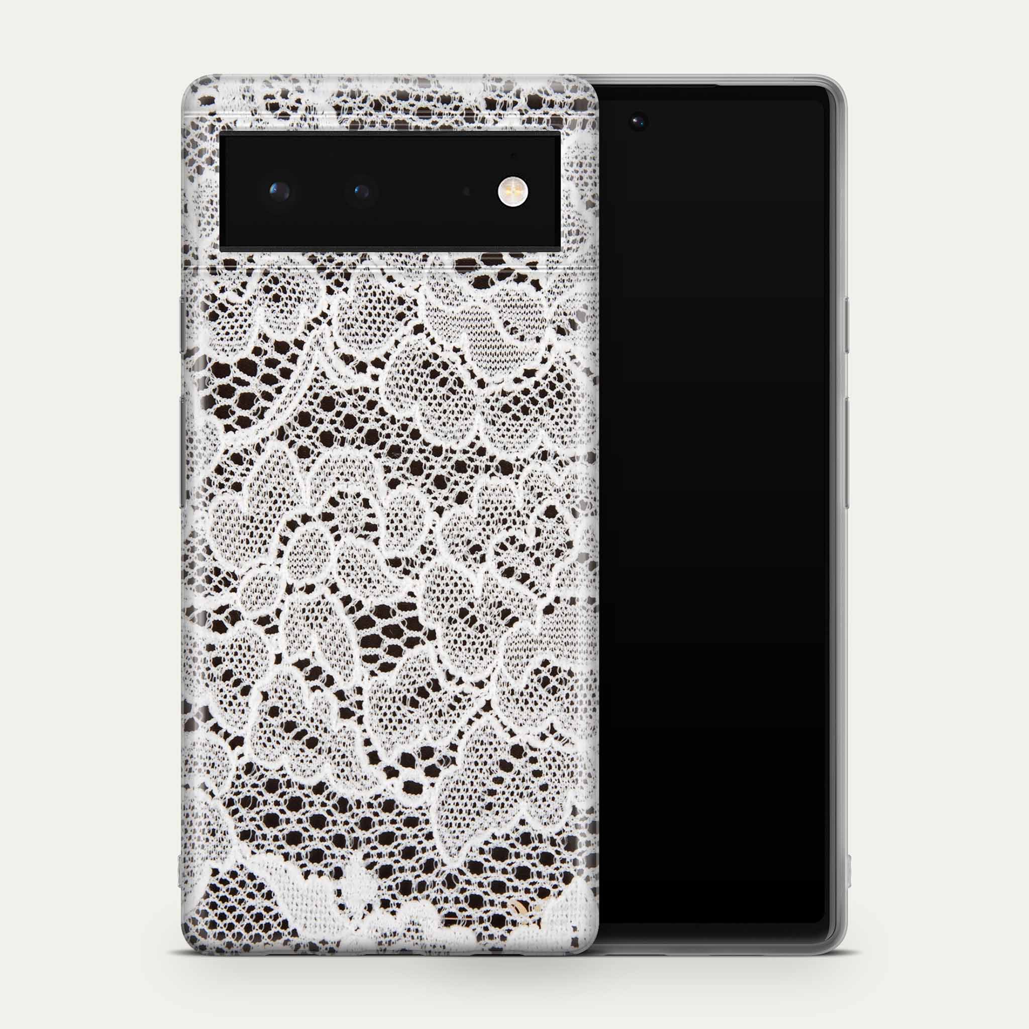 French Lace Google Pixel Skin + Case