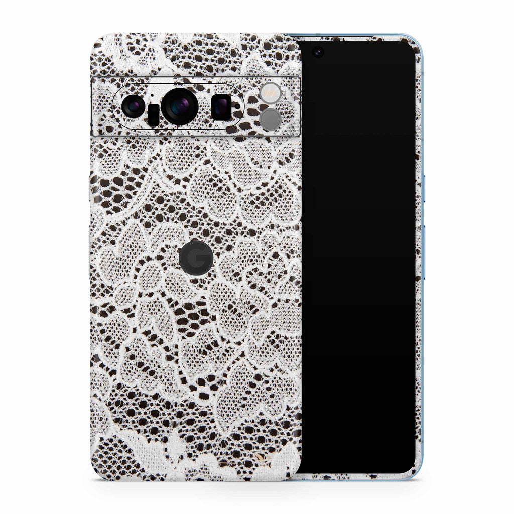French Lace Google Pixel Skin + Case