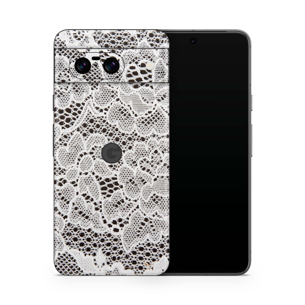 French Lace Google Pixel Skin + Case