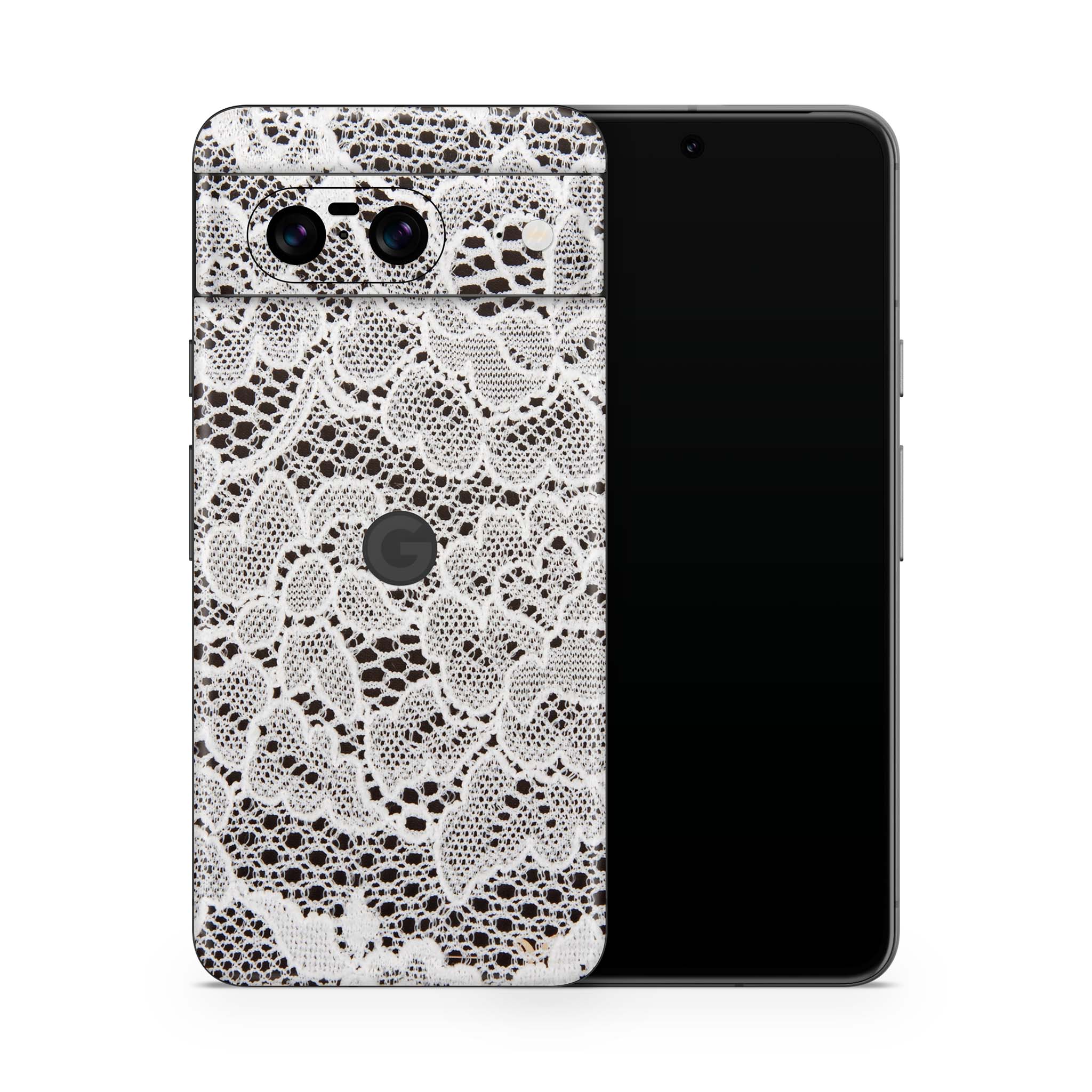French Lace Google Pixel Skin + Case