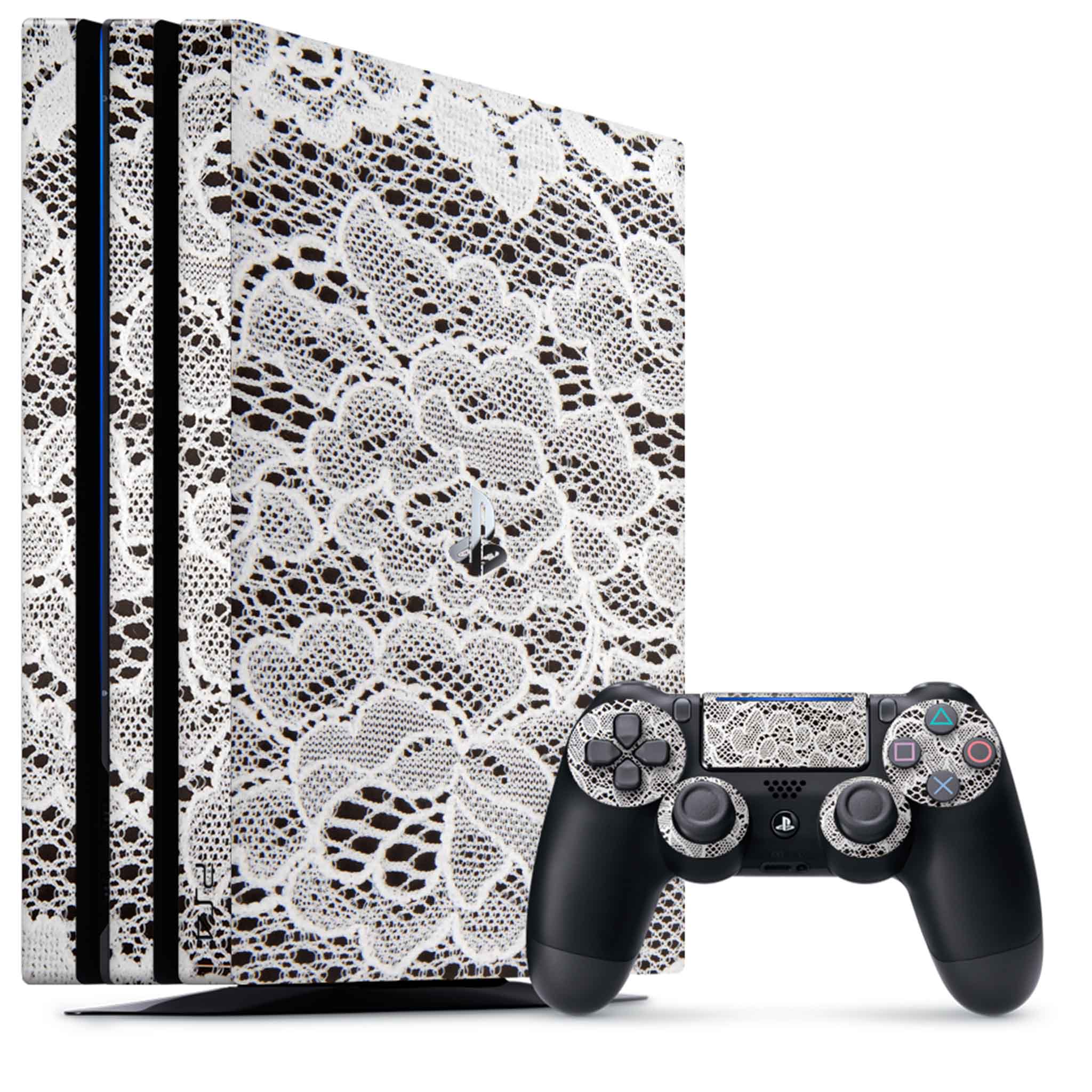 French Lace Playstation 4 Pro Skin