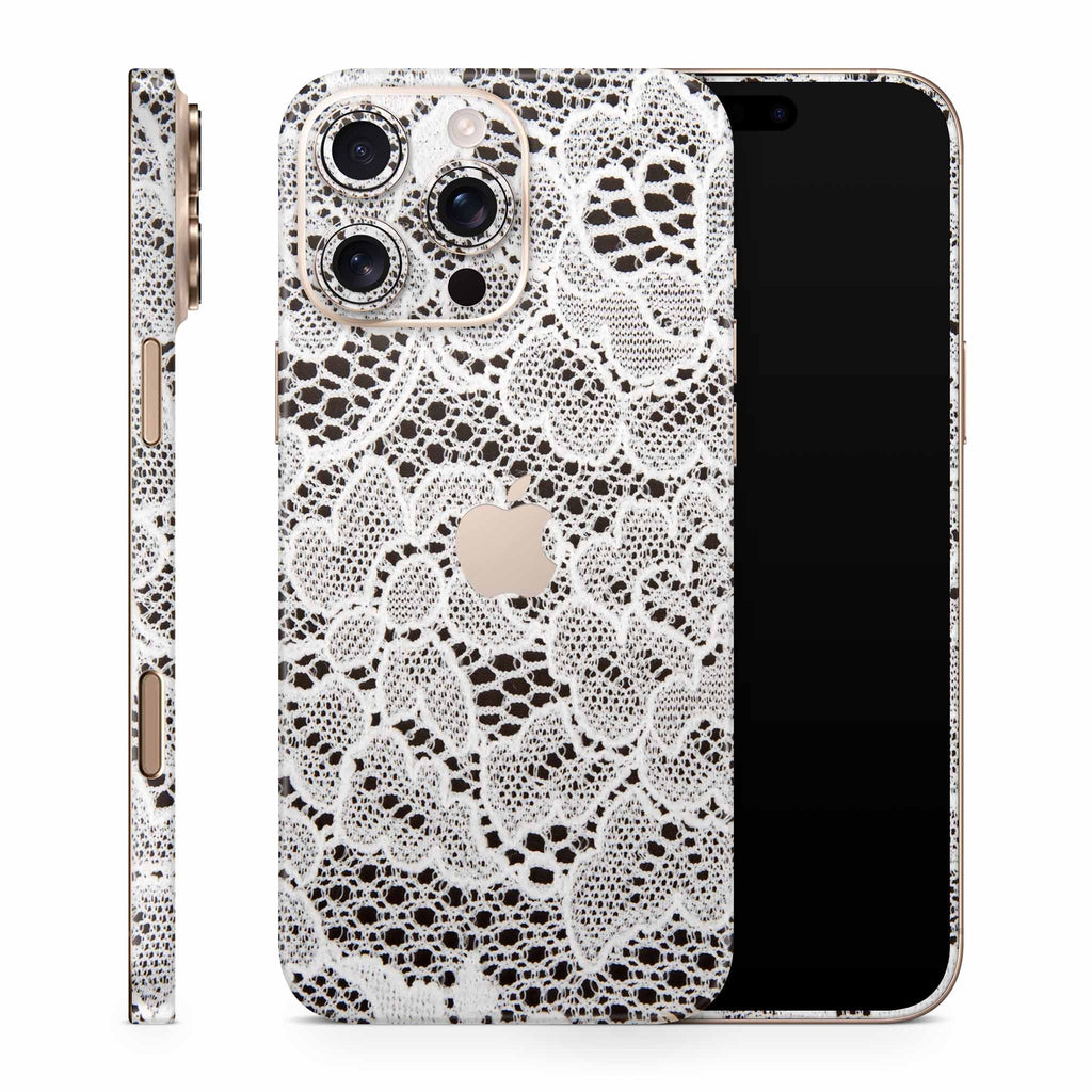 French Lace iPhone Skin + Case