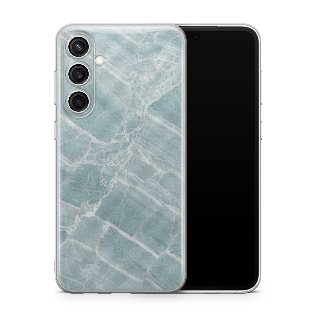 Mint Marble Samsung Galaxy S23 Case
