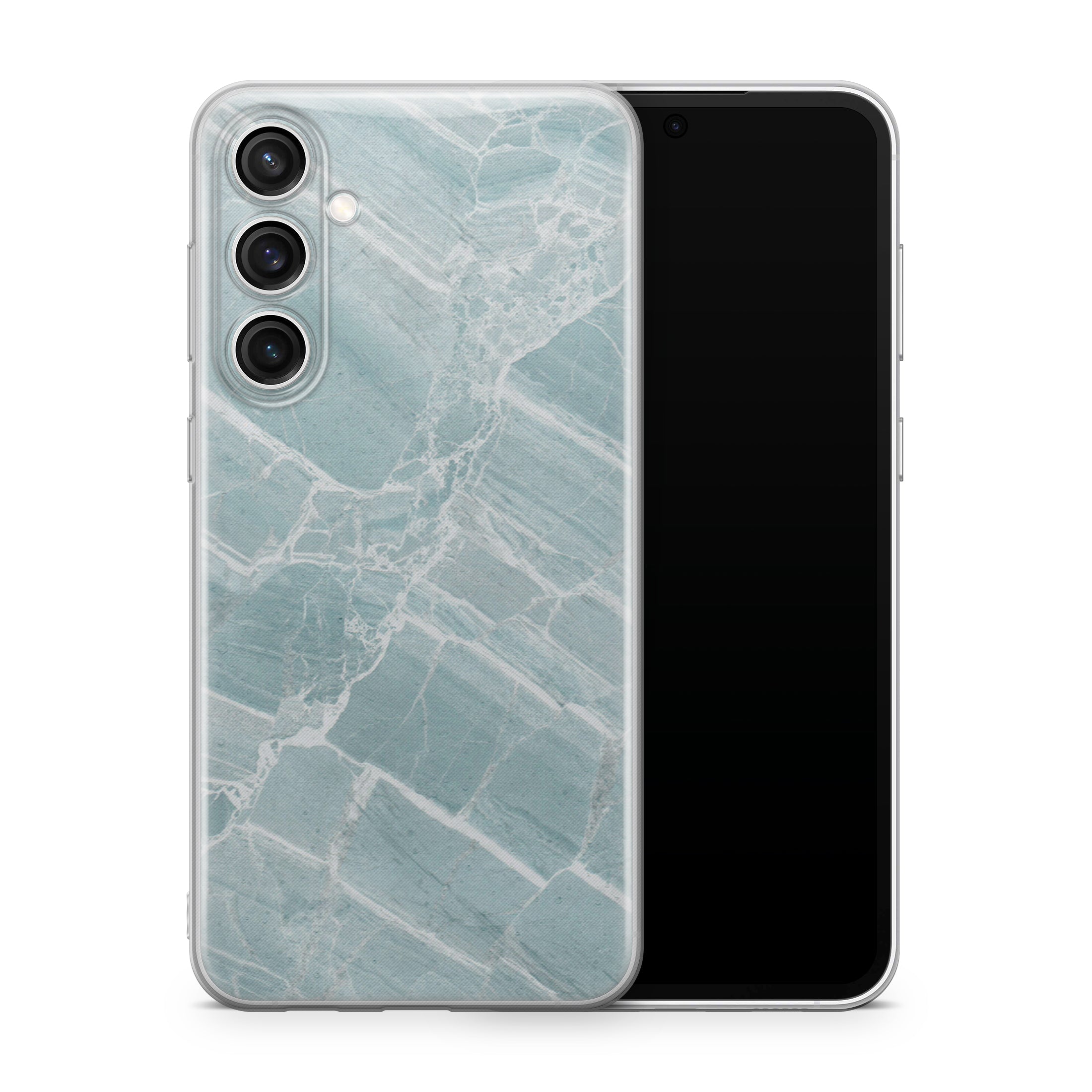 Mint Marble Samsung Galaxy S23 Case