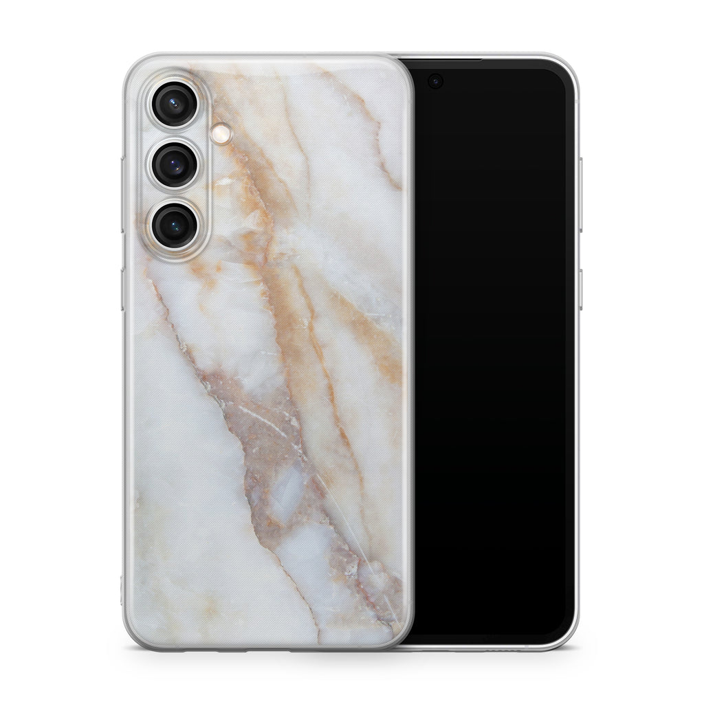 Vanilla Marble Samsung Galaxy S23 Case