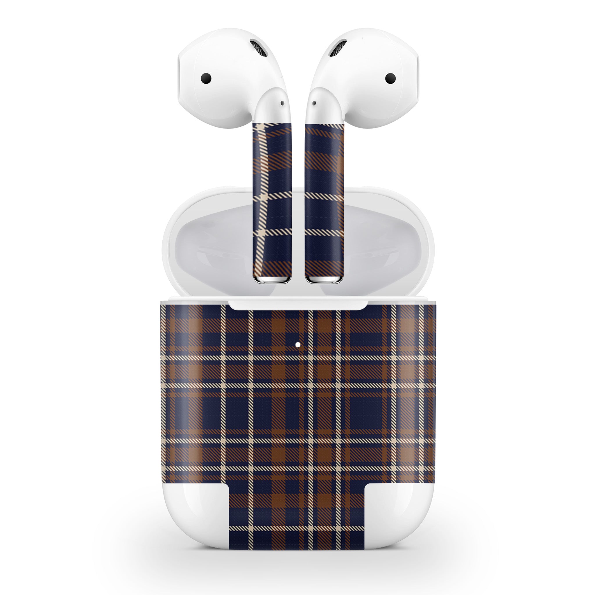 Hot Toddy Plaid AirPods Skin