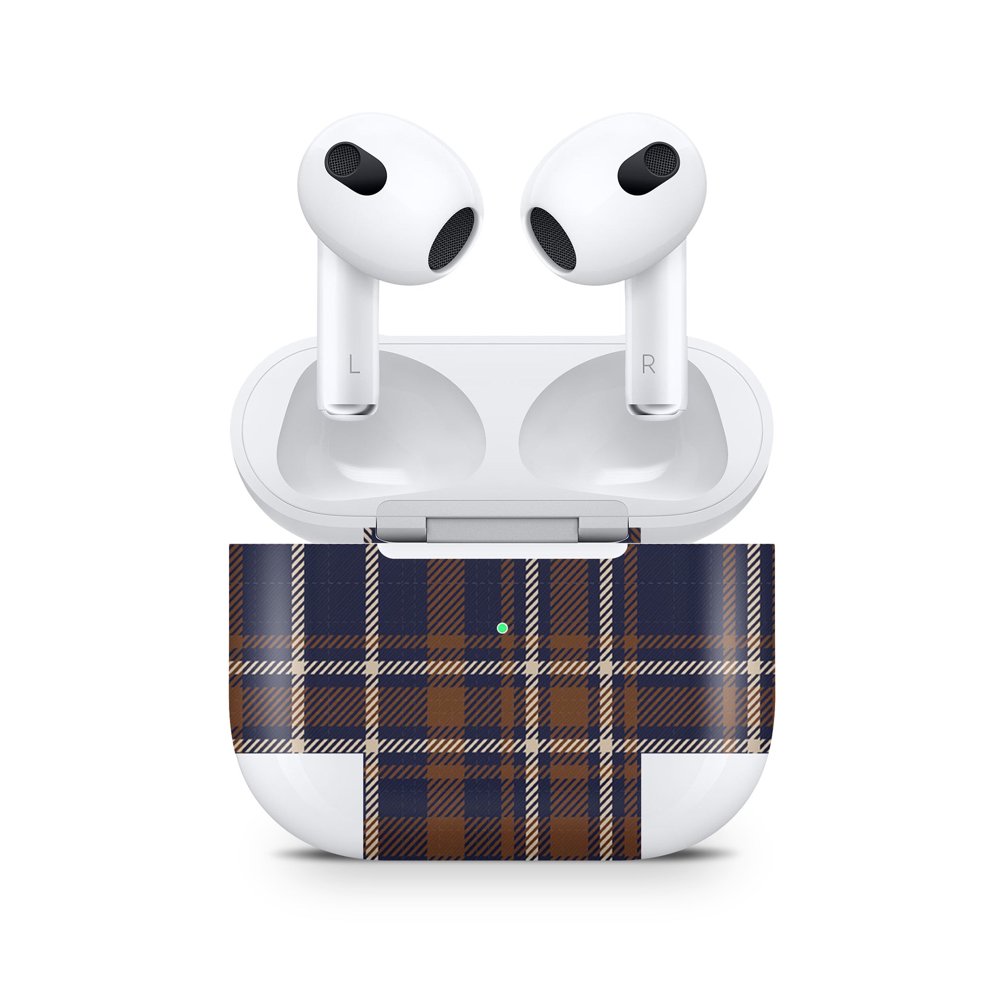 Hot Toddy Plaid AirPods Skin