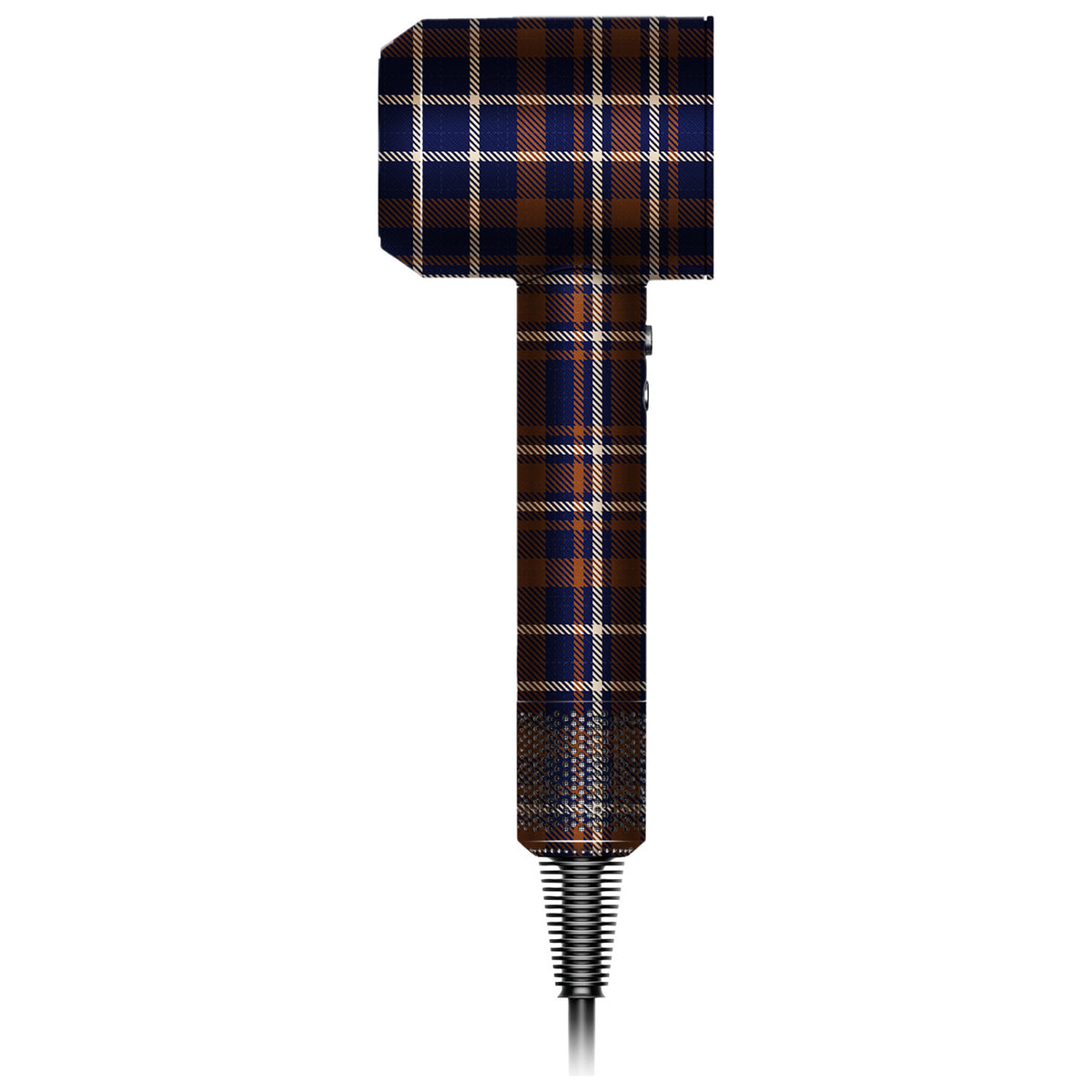 Hot Toddy Plaid Dyson Hair Dryer Skin