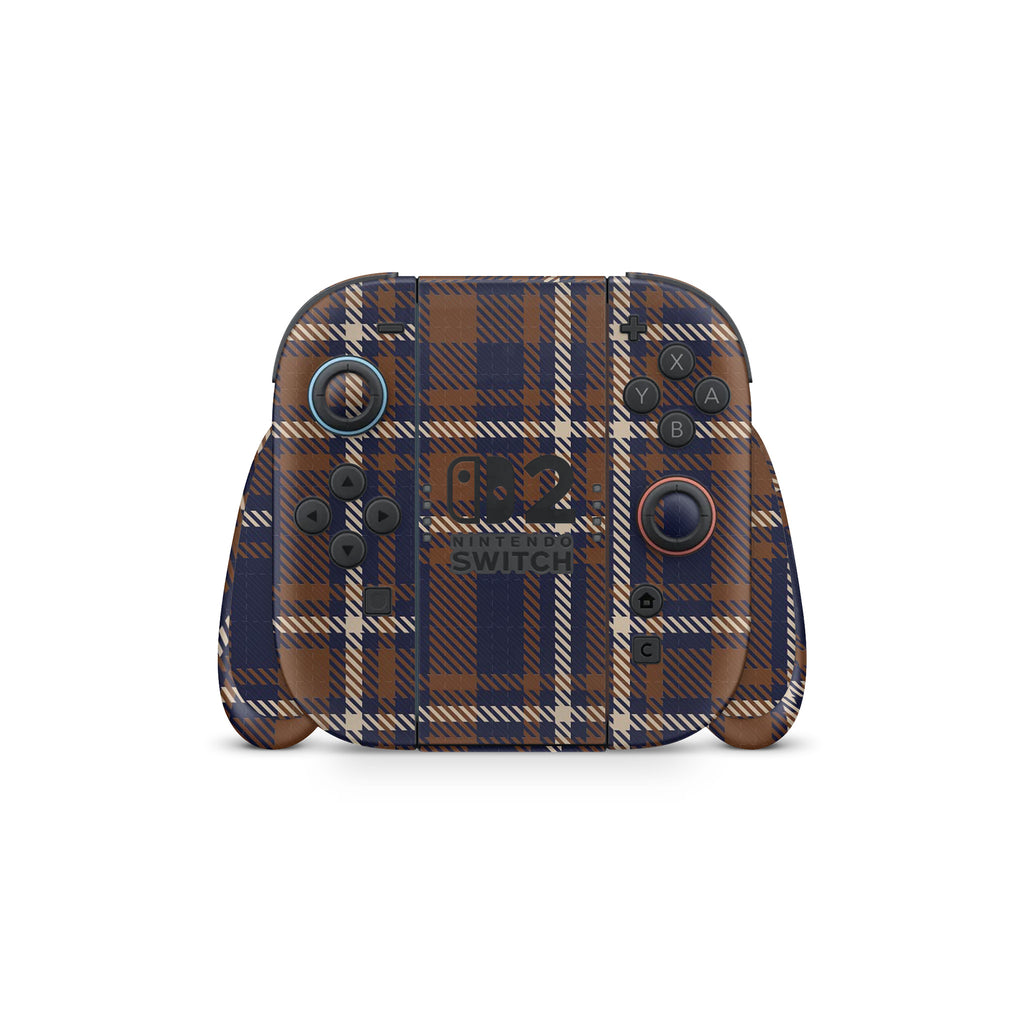 Hot Toddy Plaid Nintendo Switch 2 Skin